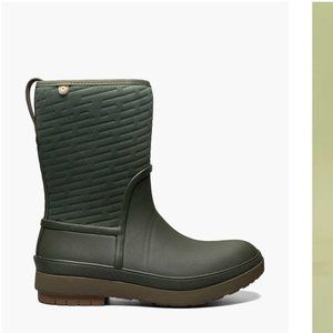 Bogs Crandall II Mid Zip- Dark Green